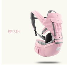 Load image into Gallery viewer, AIEBAO Breathable Ergonomic Baby Carrier Backpack Portable Infant Baby Carrier Kangaroo Hipseat Heaps Baby Sling Carrier Wrap
