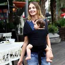 Load image into Gallery viewer, EGMAO Comfortable Fashion Infant Sling Soft Natural Wrap Baby Carrier Backpack 0-3 Yrs Breathable Cotton Hipseat Nursing Cover