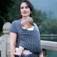 Load image into Gallery viewer, EGMAO Comfortable Fashion Infant Sling Soft Natural Wrap Baby Carrier Backpack 0-3 Yrs Breathable Cotton Hipseat Nursing Cover