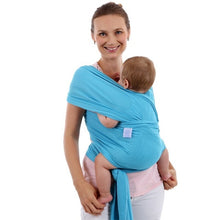Load image into Gallery viewer, Baby Carrier Sling For Newborns Soft Infant Wrap Breathable Wrap Hipseat Breastfeed Birth Comfortable Nursing Cover Dark Grey