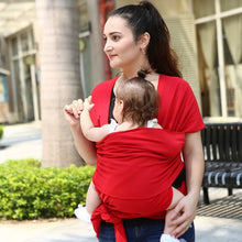 Load image into Gallery viewer, Baby Carrier Sling For Newborns Soft Infant Wrap Breathable Wrap Hipseat Breastfeed Birth Comfortable Nursing Cover Dark Grey