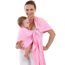 Load image into Gallery viewer, Baby Carrier Sling For Newborns Soft Infant Wrap Breathable Wrap Hipseat Breastfeed Birth Comfortable Nursing Cover Dark Grey
