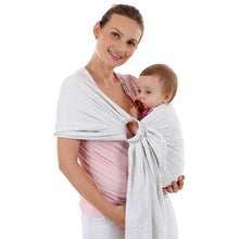 Load image into Gallery viewer, Baby Carrier Sling For Newborns Soft Infant Wrap Breathable Wrap Hipseat Breastfeed Birth Comfortable Nursing Cover Dark Grey