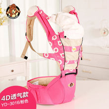 Load image into Gallery viewer, AIEBAO Breathable Ergonomic Baby Carrier Backpack Portable Infant Baby Carrier Kangaroo Hipseat Heaps Baby Sling Carrier Wrap