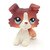 Load image into Gallery viewer, Peluche mignon chien aux yeux bleu
