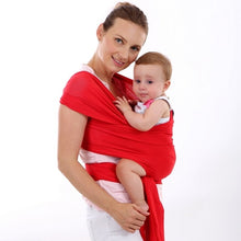 Load image into Gallery viewer, EGMAO Comfortable Fashion Infant Sling Soft Natural Wrap Baby Carrier Backpack 0-3 Yrs Breathable Cotton Hipseat Nursing Cover
