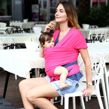 Load image into Gallery viewer, EGMAO Comfortable Fashion Infant Sling Soft Natural Wrap Baby Carrier Backpack 0-3 Yrs Breathable Cotton Hipseat Nursing Cover
