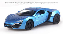 Load image into Gallery viewer, 4 color 1:32 Scale 14-16CM Alloy Cars  S320 W140 car Pull Back Diecast Model Toy with sound light Collection Gift toy Boys Kids
