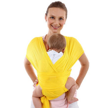 Load image into Gallery viewer, Baby Carrier Sling For Newborns Soft Infant Wrap Breathable Wrap Hipseat Breastfeed Birth Comfortable Nursing Cover Dark Grey
