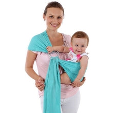 Load image into Gallery viewer, Baby Carrier Sling For Newborns Soft Infant Wrap Breathable Wrap Hipseat Breastfeed Birth Comfortable Nursing Cover Dark Grey
