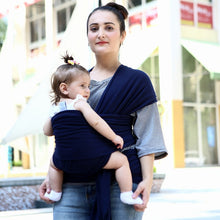 Load image into Gallery viewer, Baby Carrier Sling For Newborns Soft Infant Wrap Breathable Wrap Hipseat Breastfeed Birth Comfortable Nursing Cover Dark Grey
