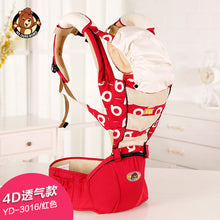 Load image into Gallery viewer, AIEBAO Breathable Ergonomic Baby Carrier Backpack Portable Infant Baby Carrier Kangaroo Hipseat Heaps Baby Sling Carrier Wrap
