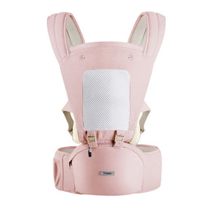 AIEBAO Breathable Ergonomic Baby Carrier Backpack Portable Infant Baby Carrier Kangaroo Hipseat Heaps Baby Sling Carrier Wrap